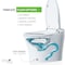 Anzzi ENVO Aura Smart Toilet Bidet with Remote & Auto Flush TL-STSF851WH - alternate 5